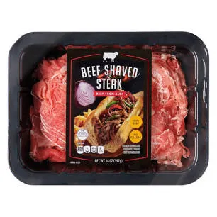 Beef Shaved Steak, 14 oz