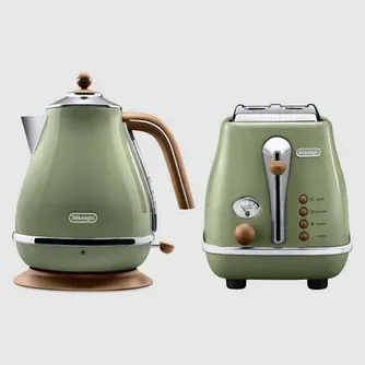 De'Longhi Icona Vintage Breakfast Pack Olive Green