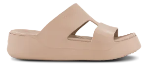 Crocs Getaway Platform H-Strap Sandal Latte 209409