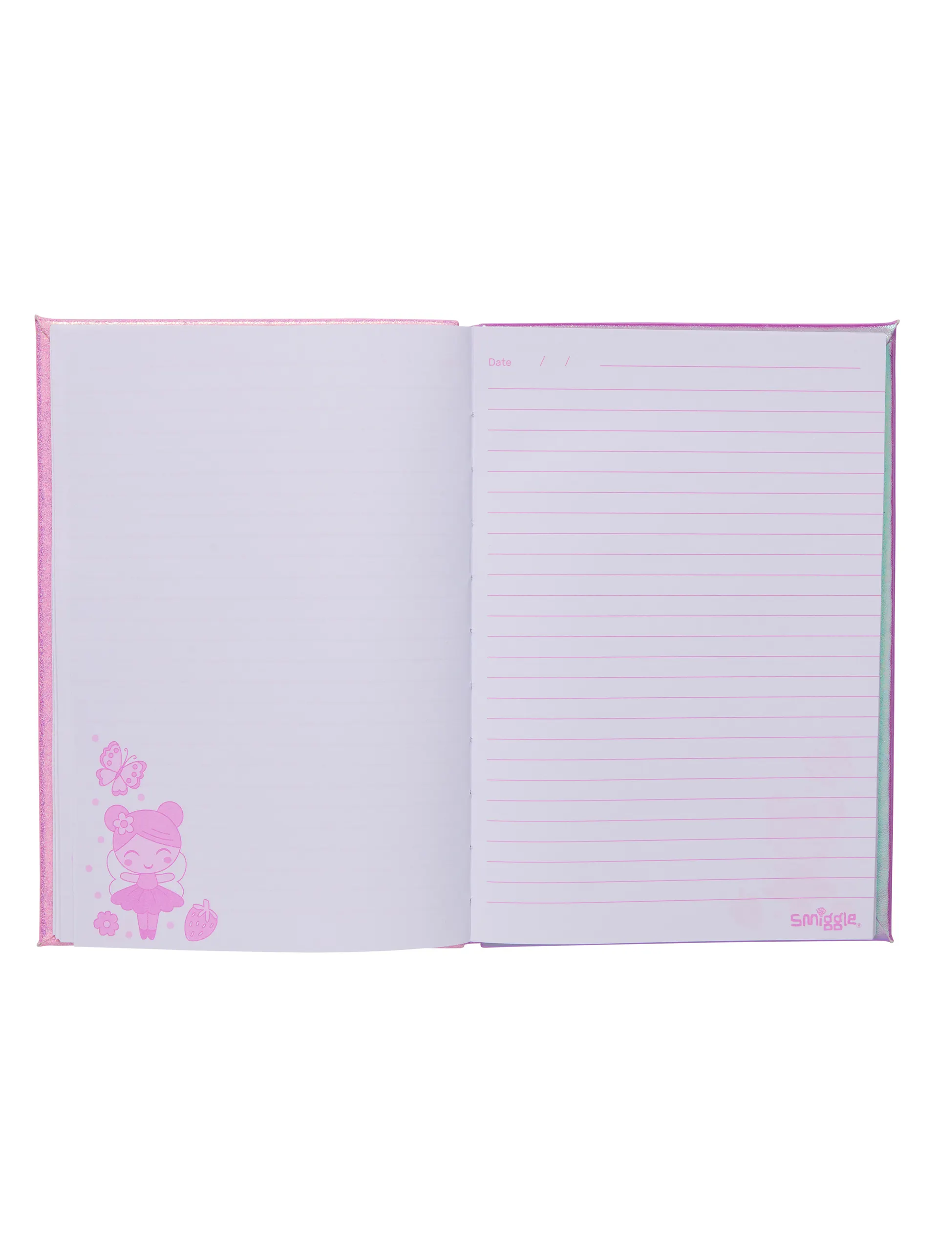 Sequin Wings A5 Notebook