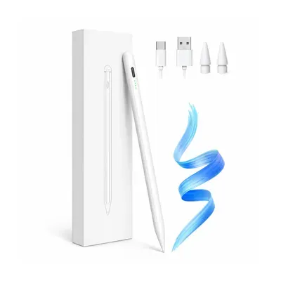 Apple Pencil Tablet Stift – Stylus Pen für iPad (ab 2018-2026) mit Handballenerkennung, Neigungssensitiv – Eingabestift für iPad Air, Pro & Mini