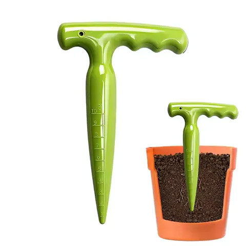 Long-handled Hole Digger For Seedling Cultivation Gardening Seeder Sowing Hand Tool Plant Hole Digger For Transplanting Planting