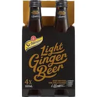 schweppes traditional ginger beer light Bottle 4x330mL