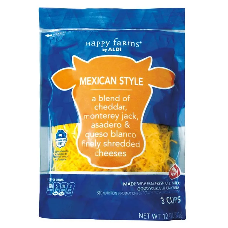 Happy Farms Shredded Mexican Cheese