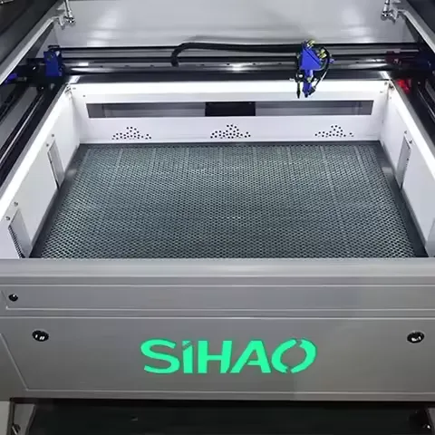 SIHAO 100W CO₂ Laser EngraverLaser Engraving Cutter Machine 700x500mm Work Area,500 mm/s with Pinpoint Accuracy Lightburn