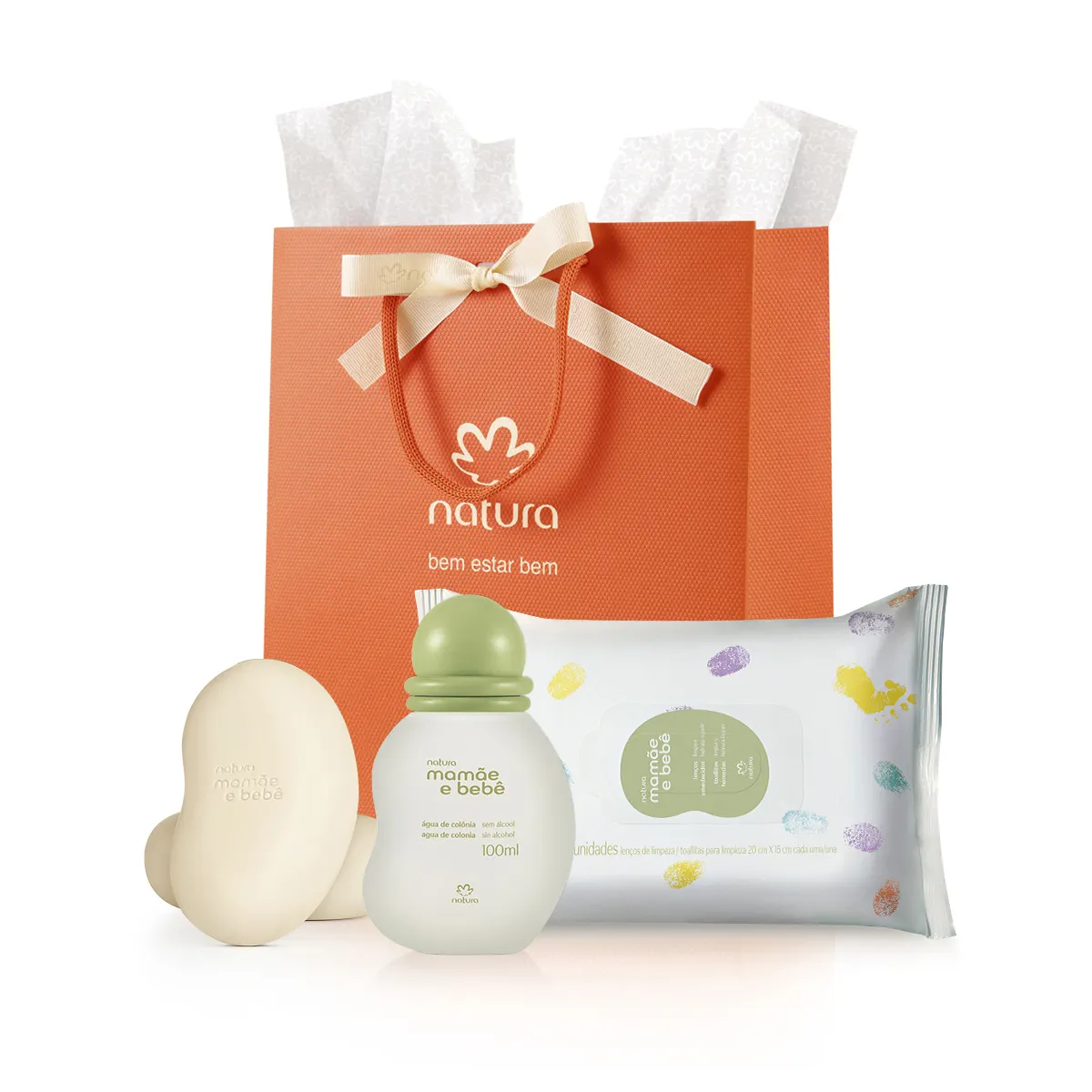 Presente Natura Mamãe e Bebê (3 produtos)