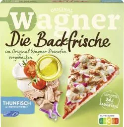 Original Wagner Die Backfrische Pizza Thunfisch