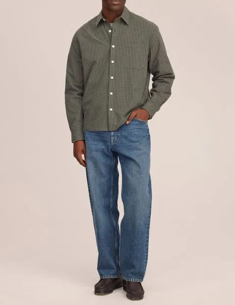 Deon 50035 Shirt Green Check