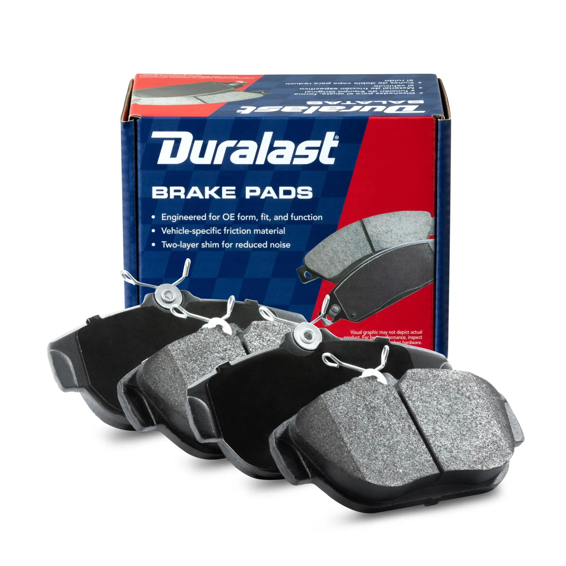 Duralast Semi-metallic Brake Pads MKD542