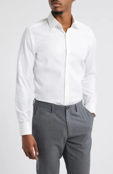 Hank Kent Performance Twill Dress Shirt (Regular & Big)