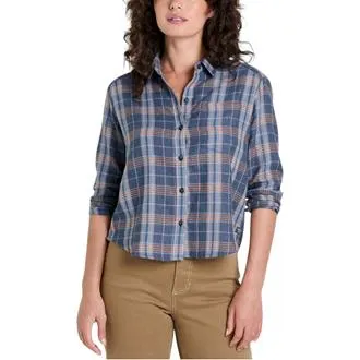 Chemise en flanelle ample Re-Form pour femme