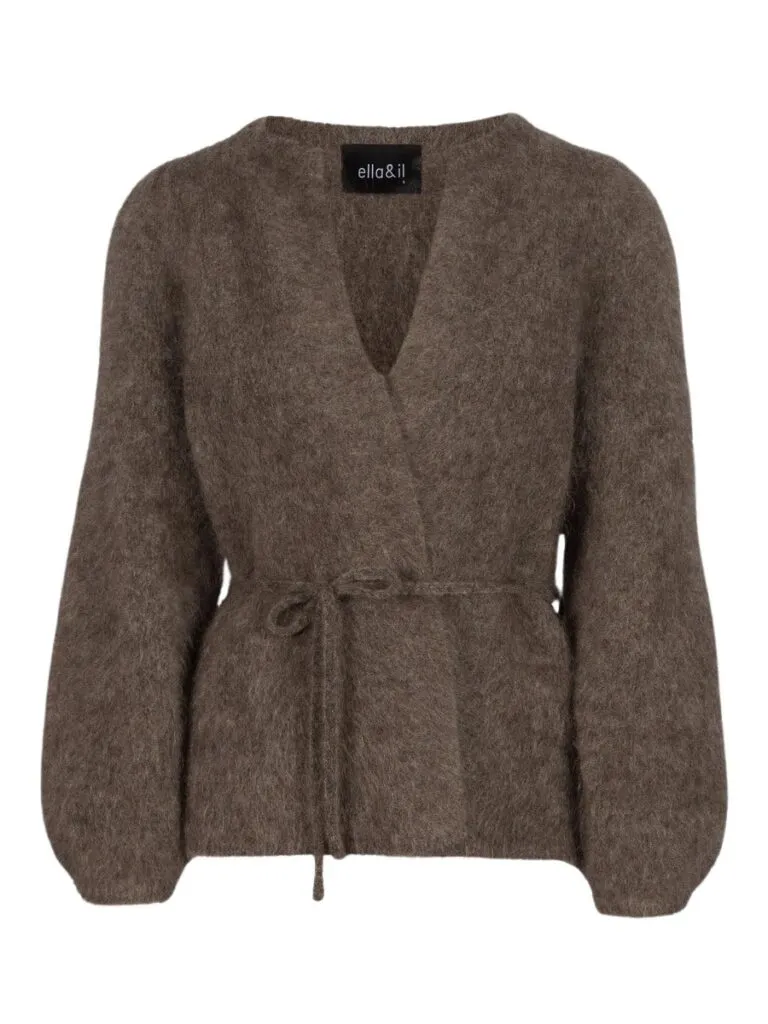 Fredrikke Chunky Cardigan - Brun
