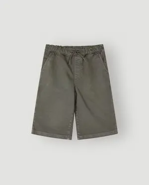 Grijze jeansshort, loose fit