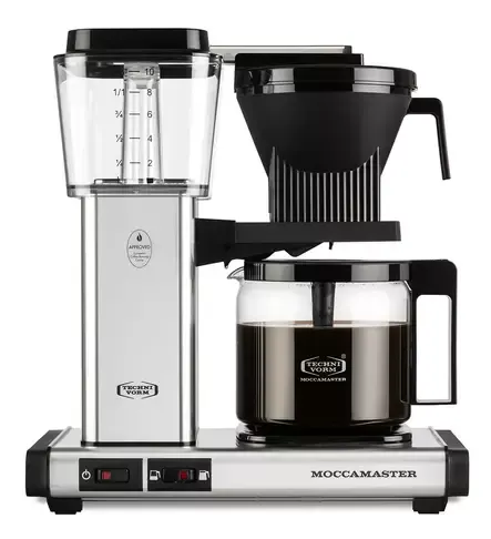 MOCCAMASTER OPTIO KAHVINKEITIN KIILLOTETTU HOPEA