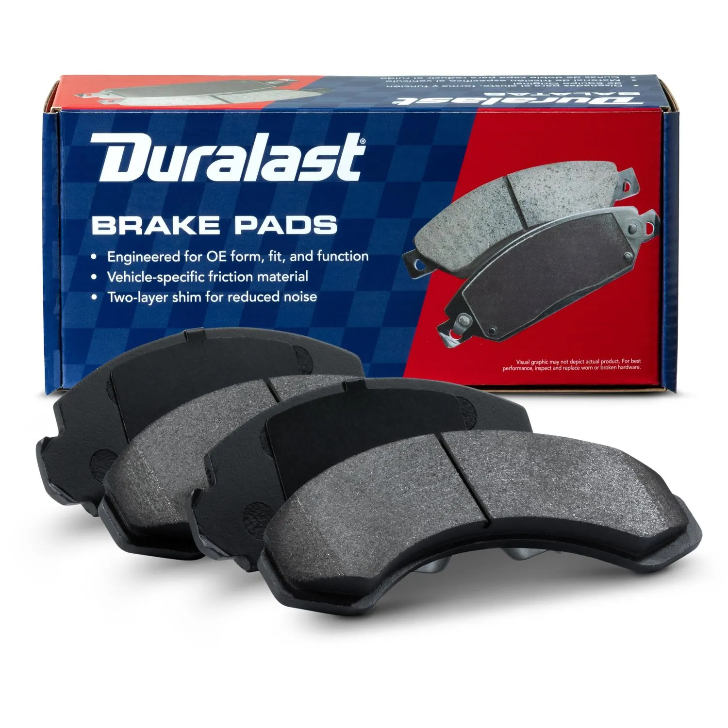 Balatas Duralast Semimetálicas MKD205