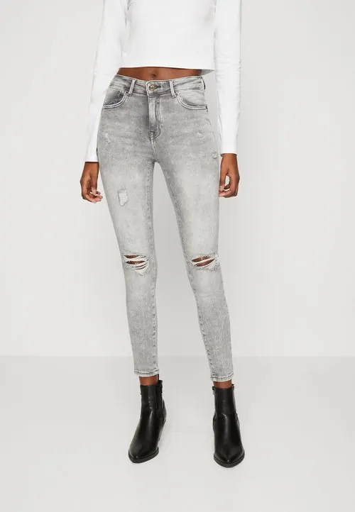 ONLPOWER PUSH UP - Jeans Skinny Fit - grey denim