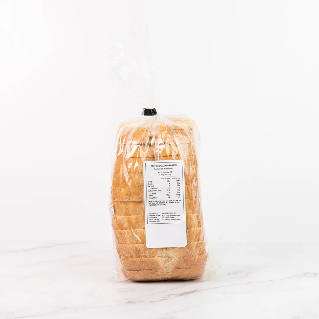 loaf farmhouse white sliced bread 1