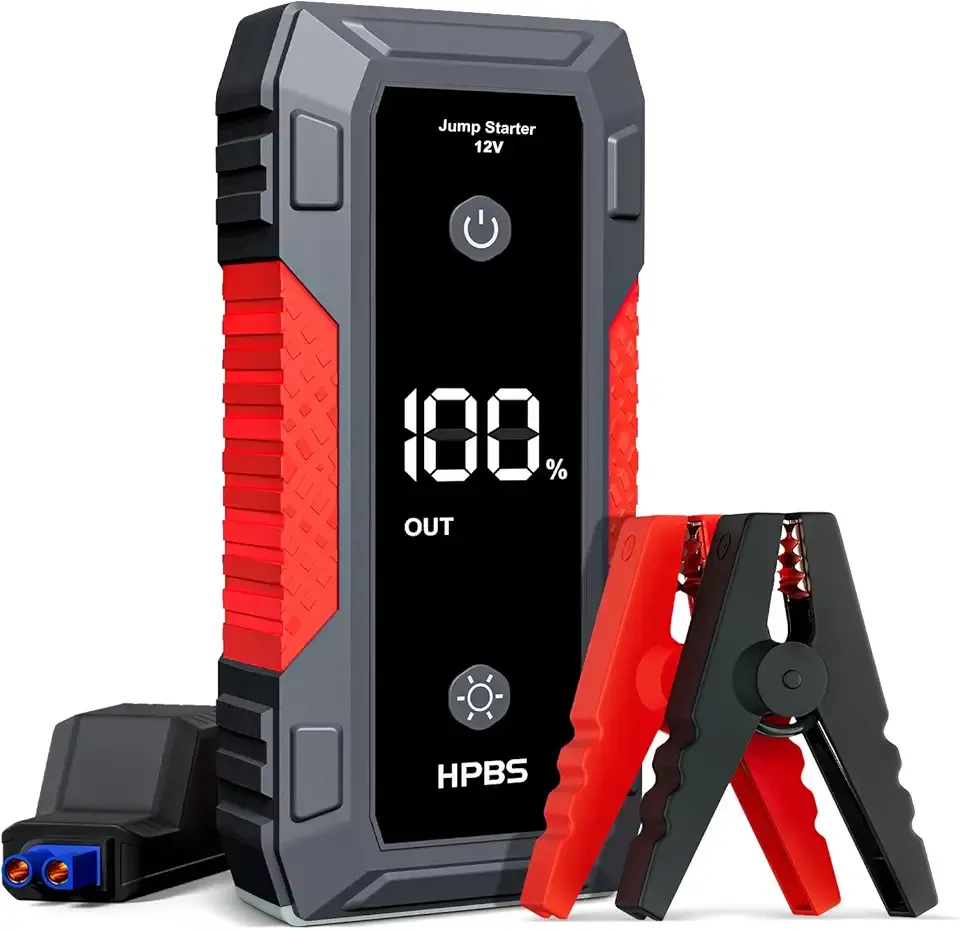 H50 Jump Starter - 5000A Jump Starter Battery Pack for Up to 10.0L Gas and 8.0L Diesel Engines, 12V Car Battery Jumper Starter Portable with 3.0" LCD Display, Jump Box
