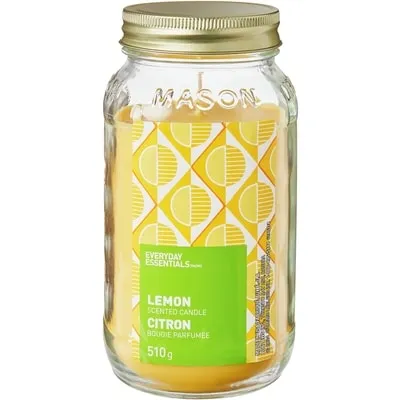 Lemon Scented Candle