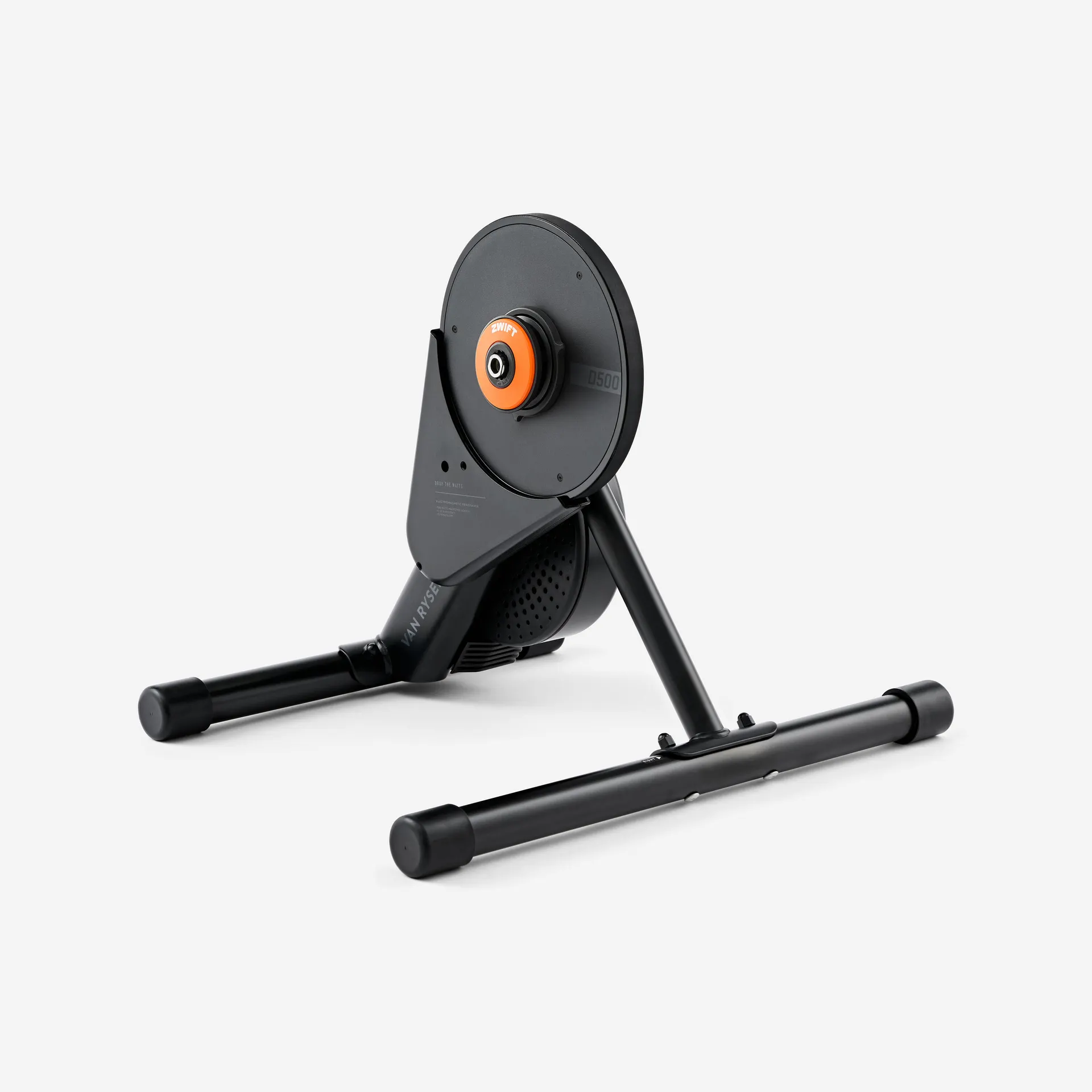 VAN RYSEL Domácí trenažér Van Rysel D500 s „Zwift Cog and Click“