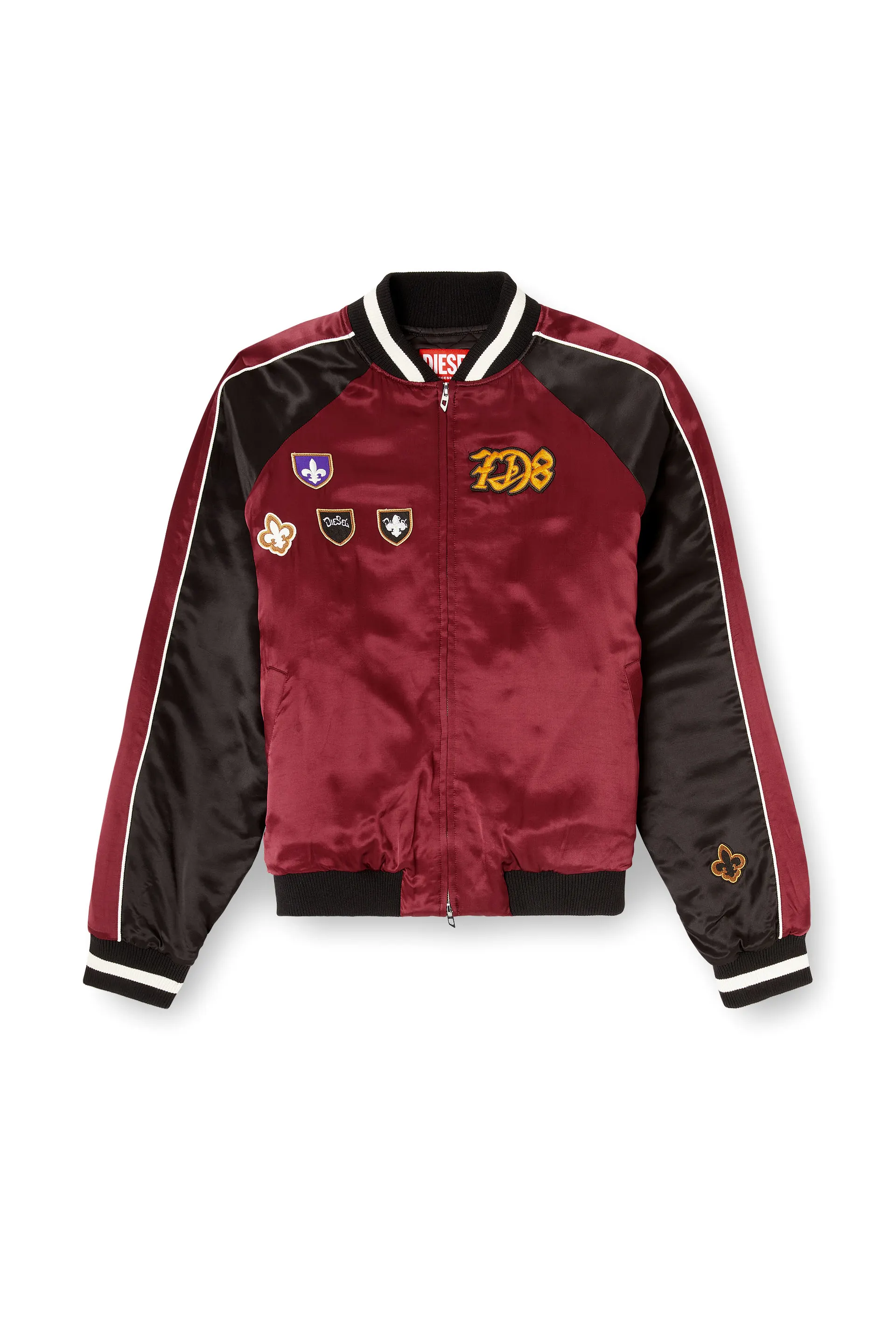 Satin souvenir jacket