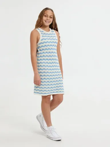 Just Jeans Girls Madison Crochet Dress