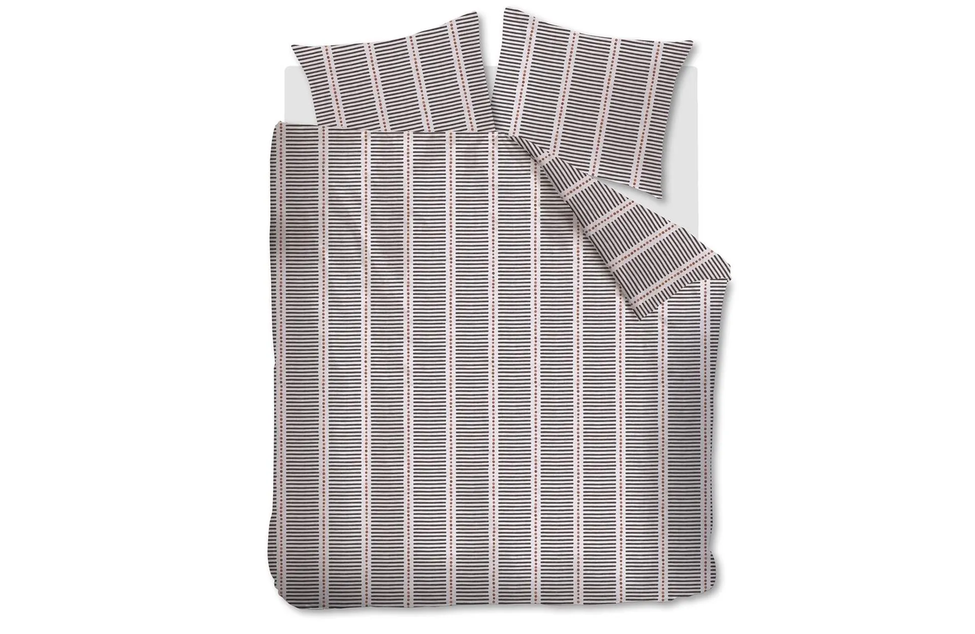 vtwonen Stip en Stripe Dekbedovertrek Blush