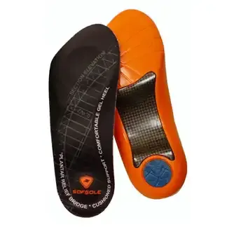 Sof Sole Mens Plantar Fasciitis Insole