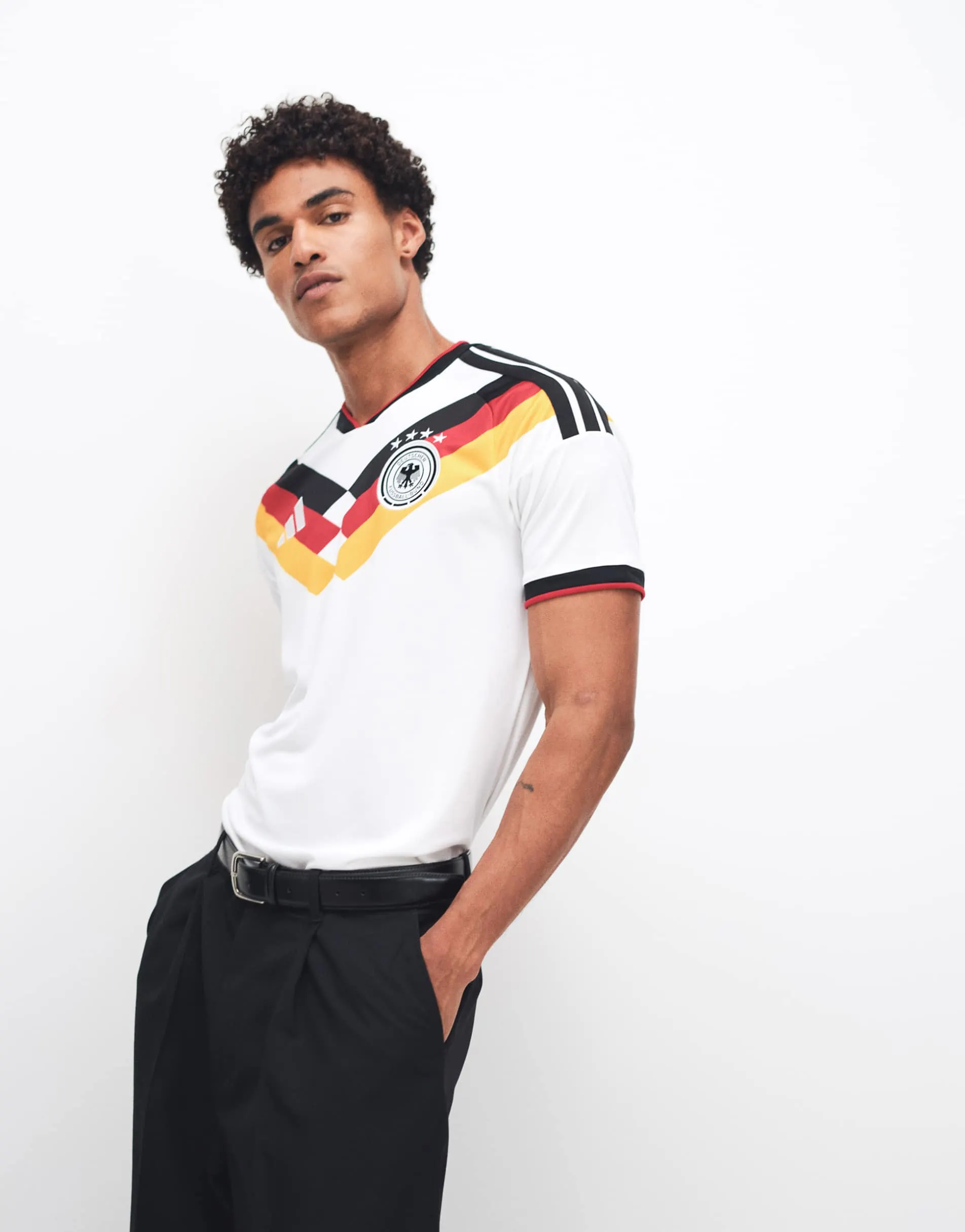 adidas Football Germany World Cup 26 home shirt in white