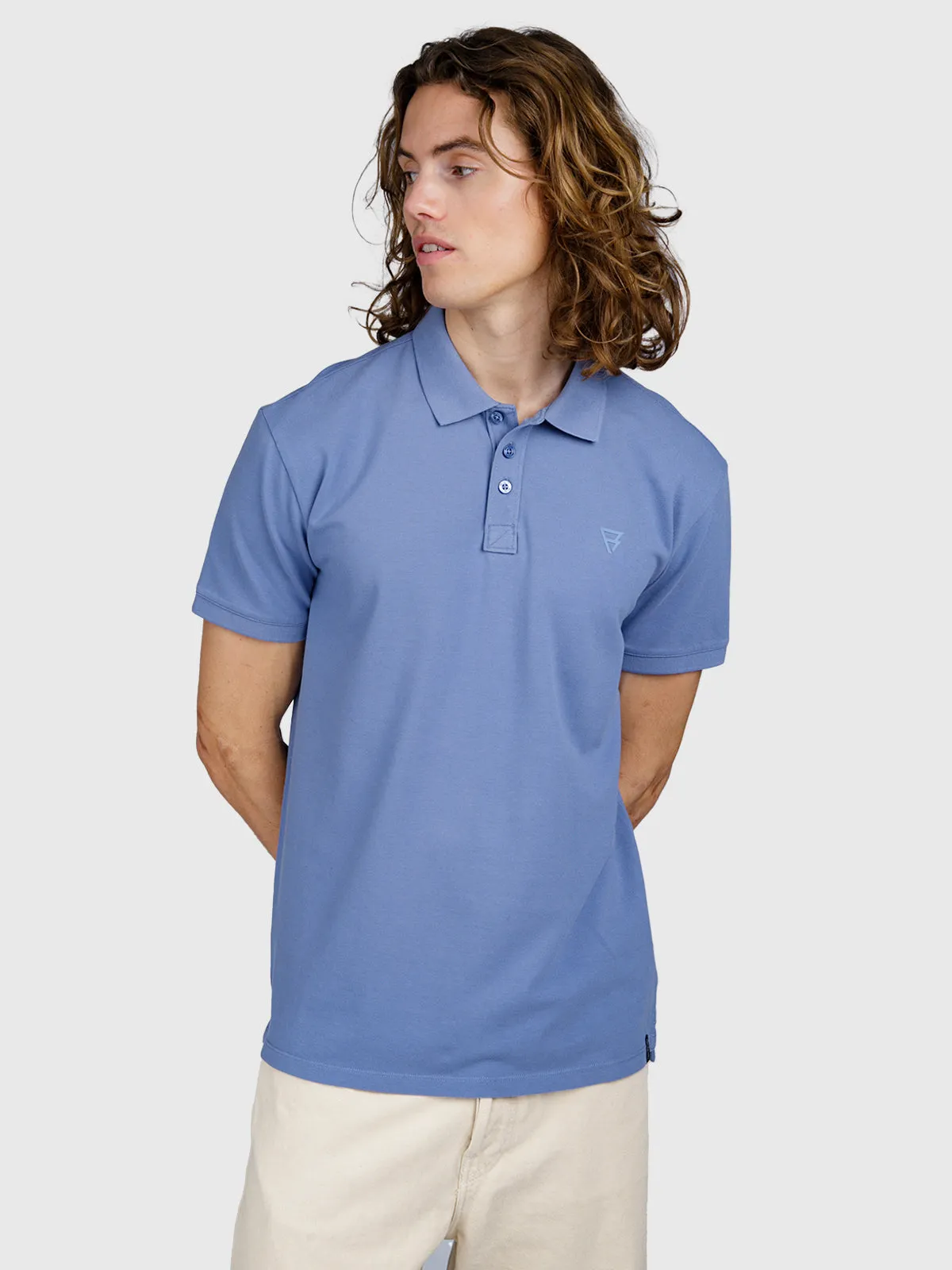 Tavico Men Polo | Grayblue