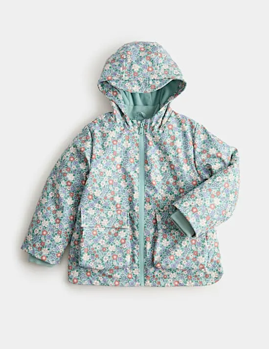 Ditsy 3 in 1 Fisherman Jacket (2-8 Yrs)