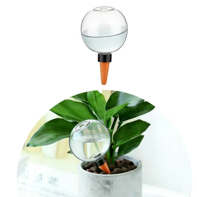 KAKET Dispositivo di irrigazione automatico sferico da 500ml,annaffiatoio per fiori, diffusore d'acqua,piccolo annaffiatoio a goccia per piante grasse