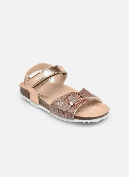 Sandalen J Adriel Girl J028MC meisjes zilver