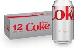 Diet Coke Soda Soft Drinks, 12 fl oz Fridge Pack Cans, 12 Pack - Cola Flavored Diet Soda Soft Drinks Diet Coke Soda Soft Drinks, 12 fl oz Fridg…