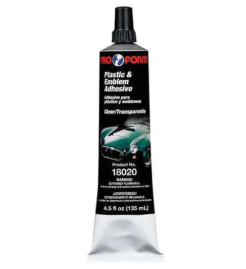 Pro Form Plastic and Emblem Adhesive 135ml