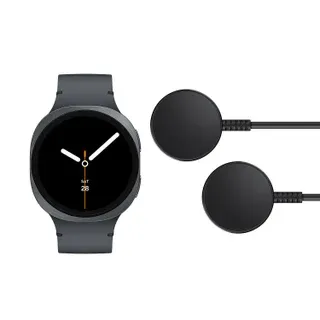 Samsung Galaxy Watch8 44mm Smartwatch with Two Wireless Fast Chargers