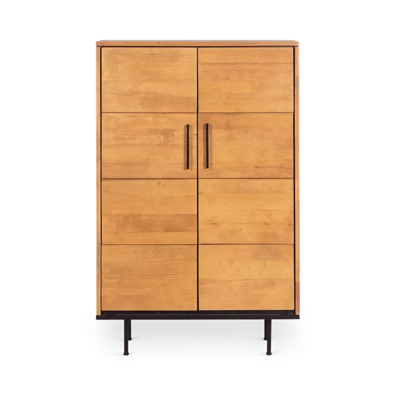 Opbergkast (laag) Palma - Warmbrown