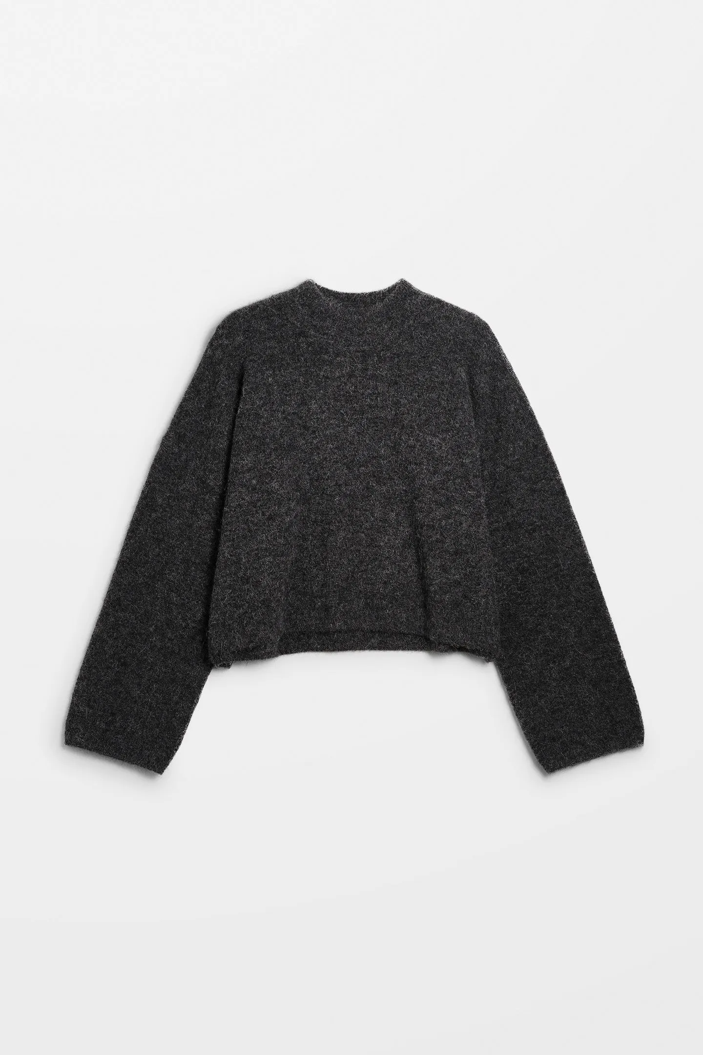 Cropped Oversized Sweater