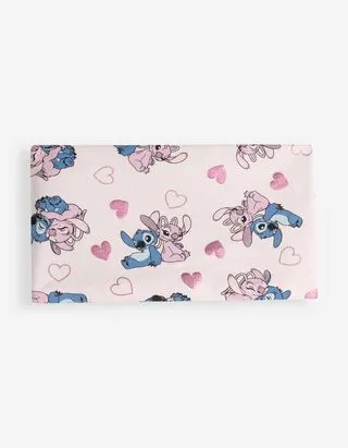 Sciarpa ad anello - Lilo e Stitch - Rosa chiaro