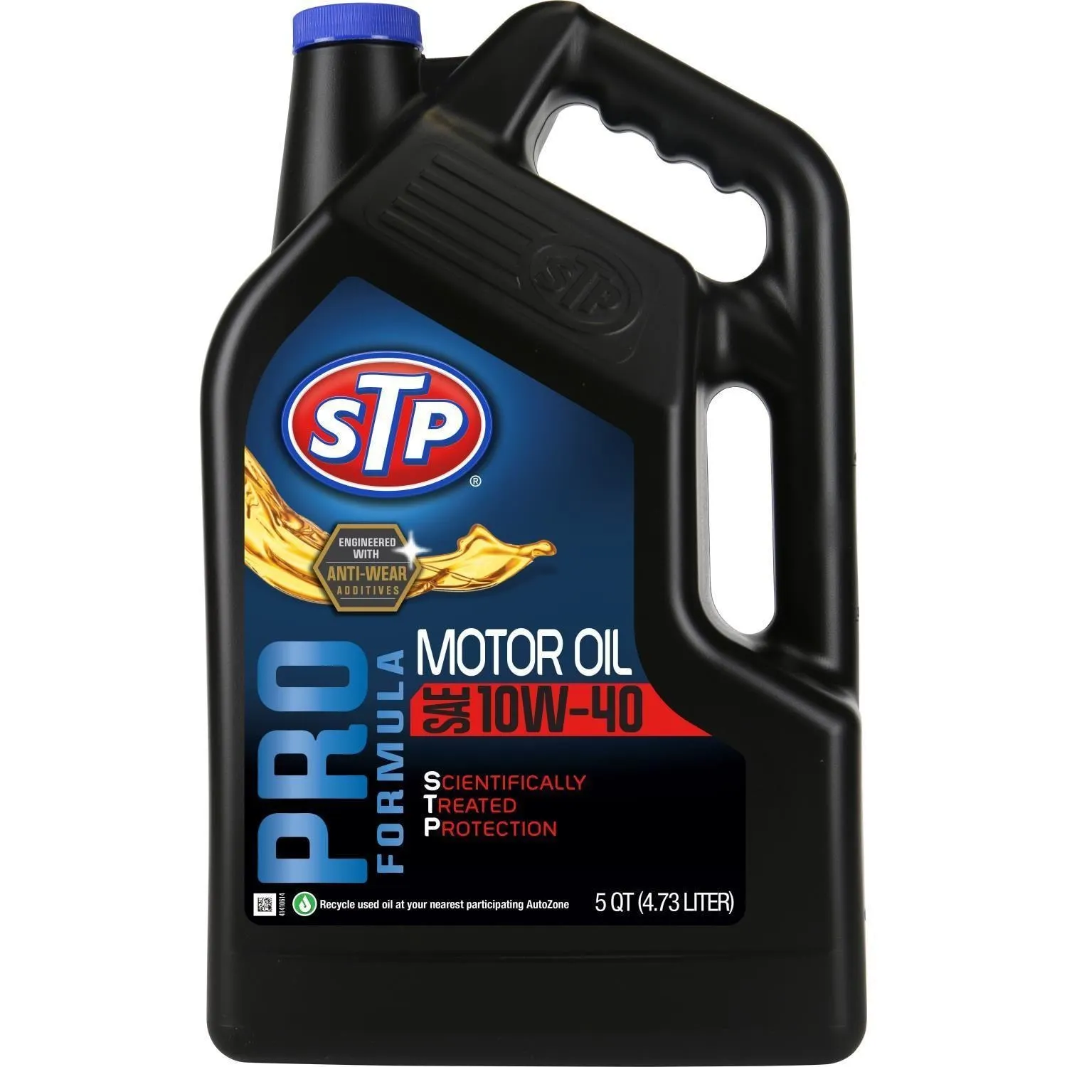 STP Pro Formula Conventional 10W-40 Motor Oil 5 Quart