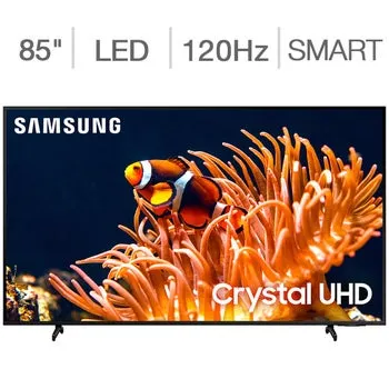 Samsung 85" Class - DU8000C Series - 4K Crystal UHD Smart TV - Allstate 3-Year Protection Plan Bundle Included for 5 Years of Total Coverage*