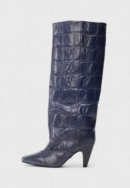 LUXYY - Boots med høye hæler - midnight blue