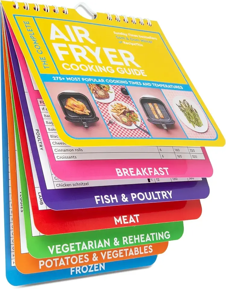 The Complete Air Fryer Cooking Guide: 275+ Most Popular Cooking Times and Temperatures - The Sunday Times Bestseller (Air Fryer Cookbook series)