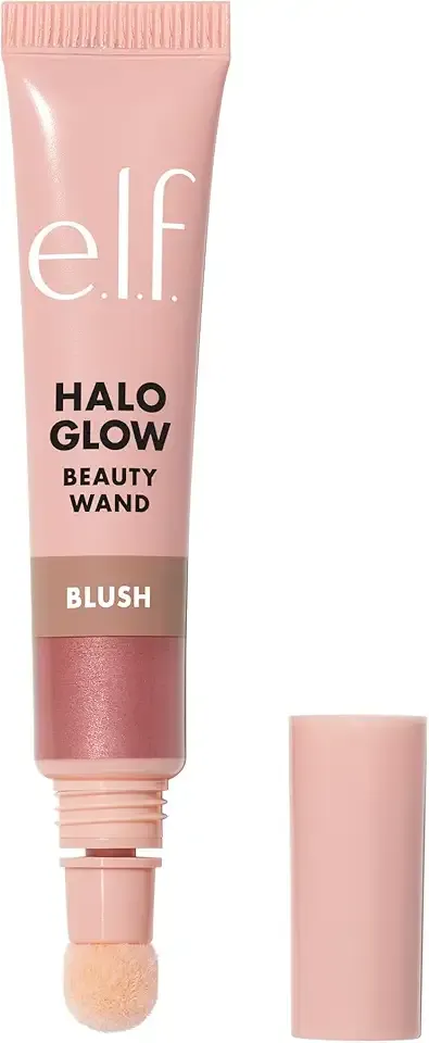 e.l.f. Halo Glow Blush Beauty Wand, Liquid Blush Wand For Radiant, Flushed Cheeks, Infused With Squalane, Vegan & Cruelty-free, Pink-Me-Up