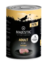 MAJESTIC mit Geflügel für Katzen 6 x 400 g