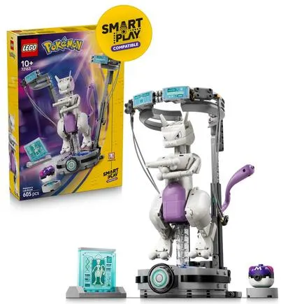 LEGO® POKEMON 72163 - SMART PLAY™ - L’EVASION DU LABO DE MEWTWO