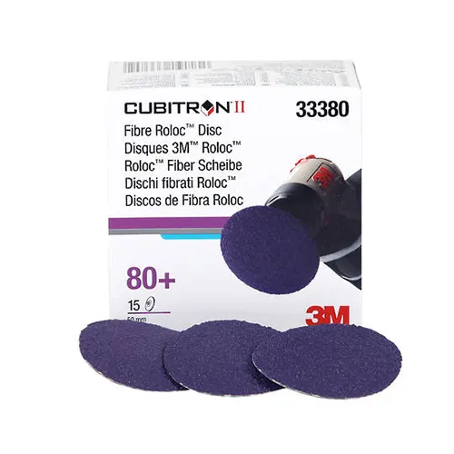 3M Cubitron II 50mm Roloc Abrasive Disc P80 (Pk/15)