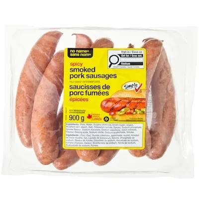 Spicy Smoked Pork Sausages