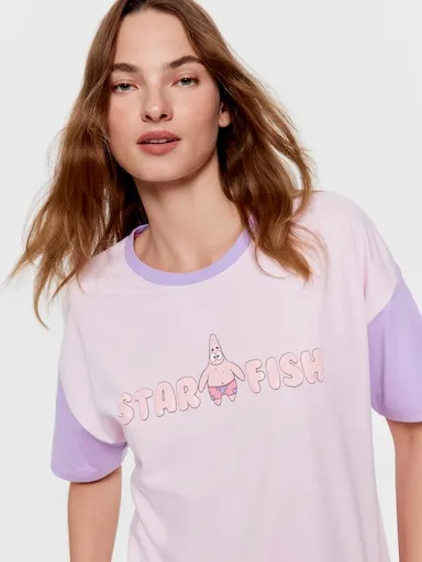 Spongebob Patrick Star 100% Cotton Oversized Tee