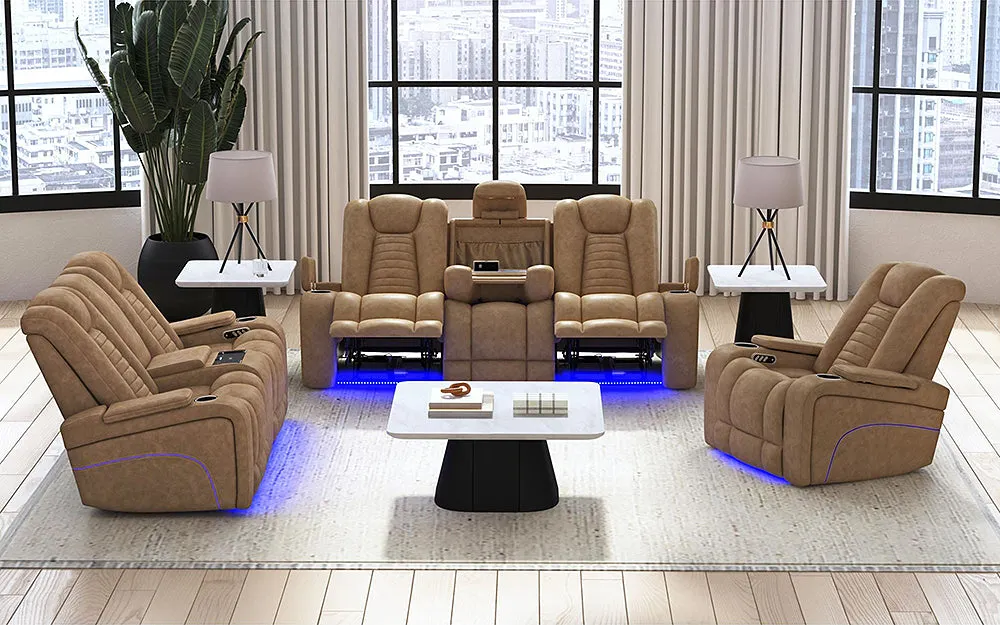 High Lander P3 Sofa, Loveseat, & Recliner